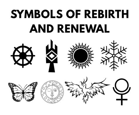 What symbolizes rebirth?