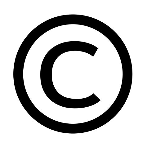 What symbols are copyrighted?