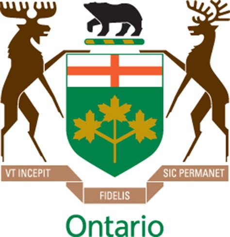 What symbols represent Ontario?