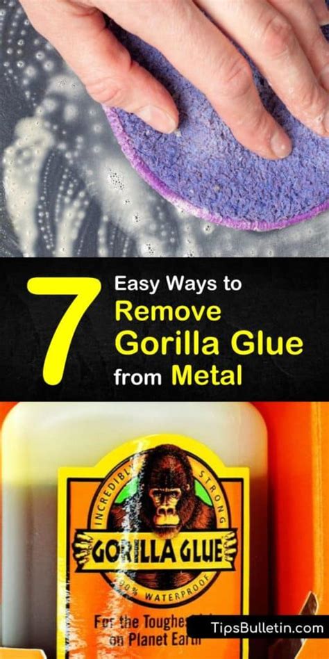 What takes Gorilla Glue off a mirror?