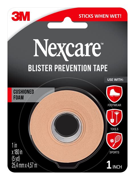 What tape prevents blisters?