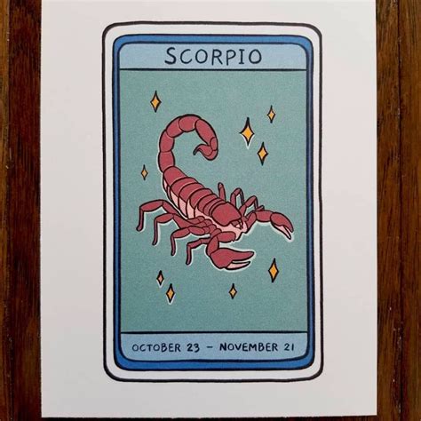 What tarot card is Scorpio?