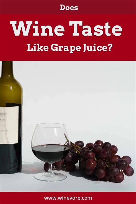 What tastes like wine but isn't wine?