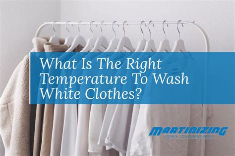 What temperature cleans clothes?