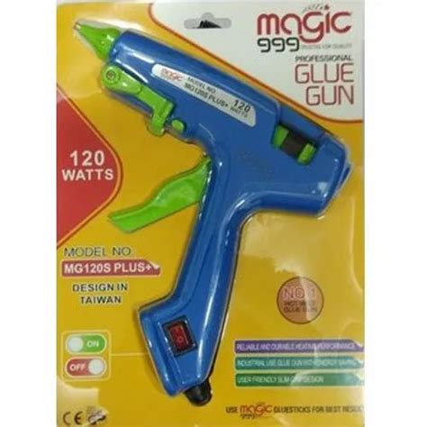 What temperature is a hot glue gun in Celsius?