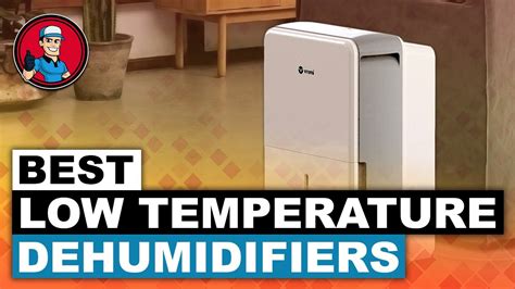 What temperature is too cold for dehumidifier?