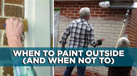 What temperature is too hot to paint inside?