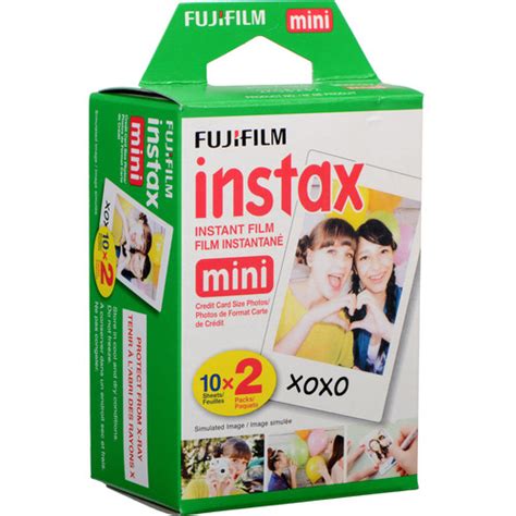 What temperature should Instax be stored at?