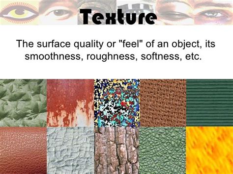 What texture means image?