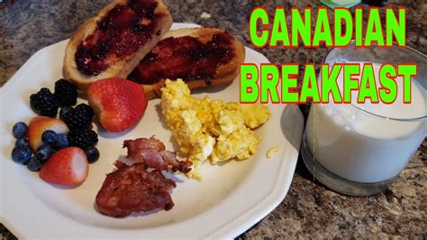 What time do Canadians eat breakfast?