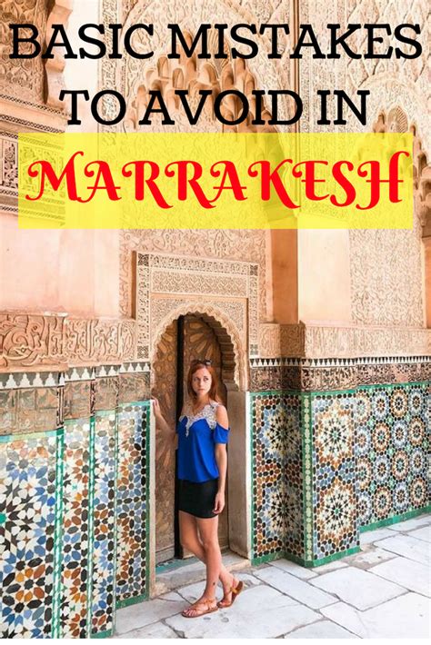 What to avoid in Marrakesh?