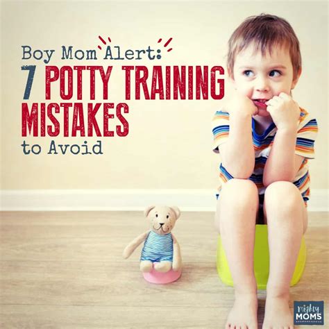 What to avoid when potty training?