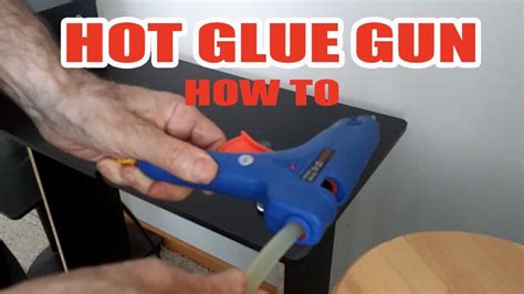 What to do after using glue gun?