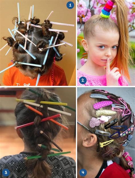 What to do for crazy hair day at school?