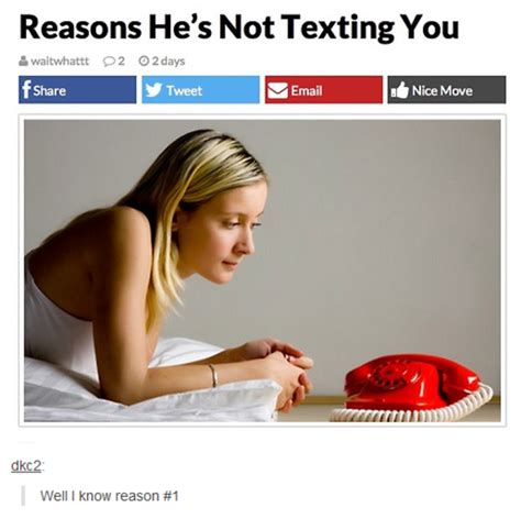 What to do if she's not texting you?