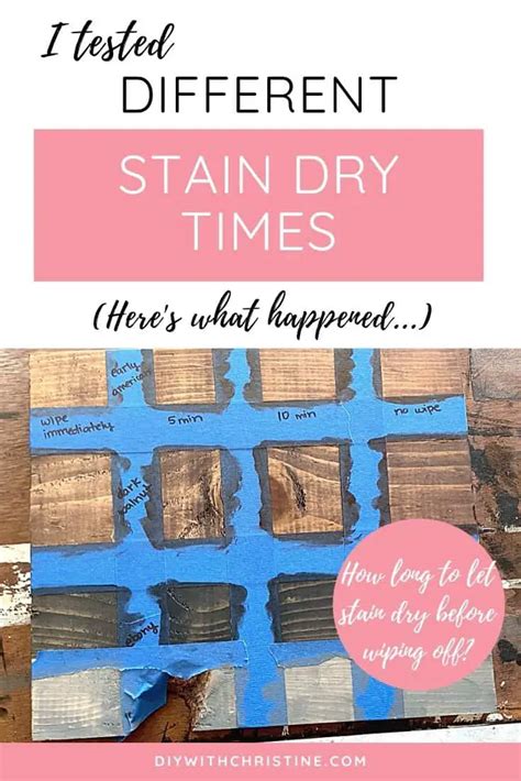 What to do if stain dries before wiping off?