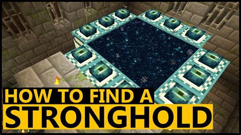 What to do if you can t find the stronghold?