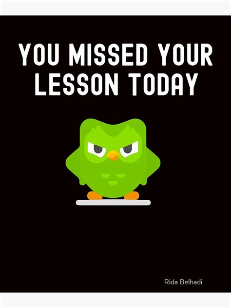 What to do if you miss a lesson?