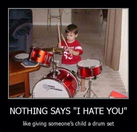 What to do if your neighbor plays the drums?
