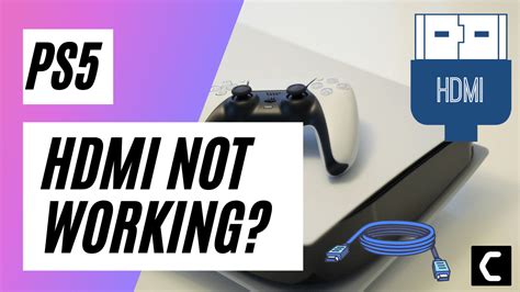 What to do when PS5 HDMI is not working?
