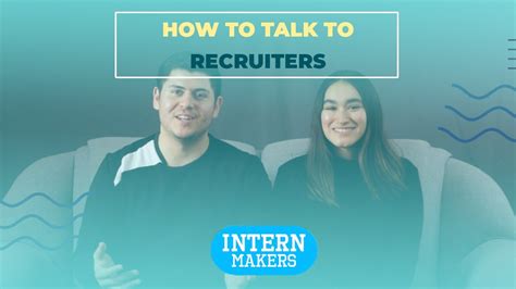 What to do when talking to a recruiter?