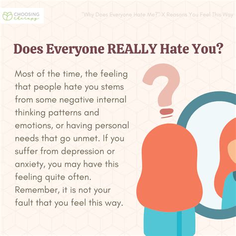 What to do when you feel like a friend hates you?
