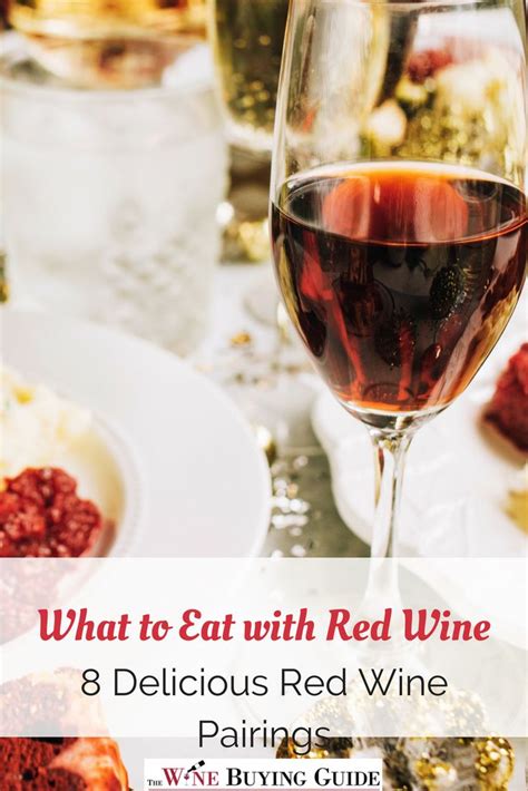 What to eat with red wine at night?