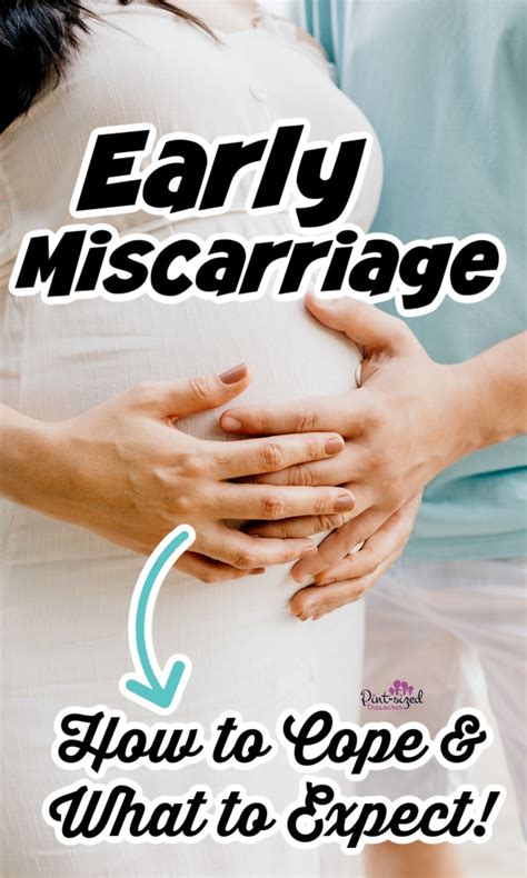 What to expect early miscarriage?