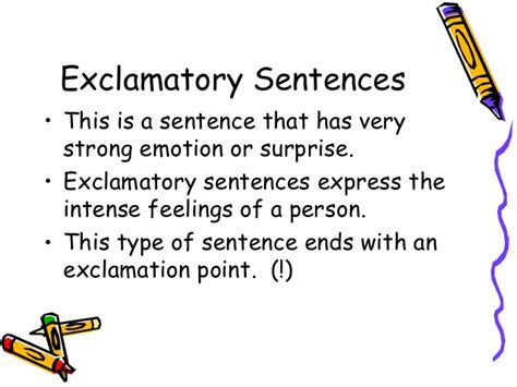 What tone does an exclamatory sentence receive?