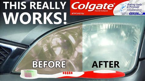 What toothpaste is best for headlights?