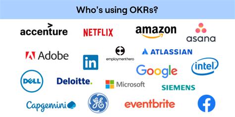 What top companies use OKRs?