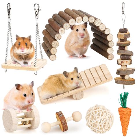 What toys should hamsters avoid?