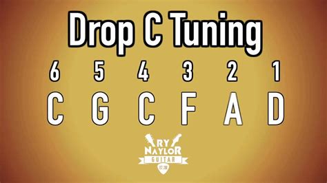 What tuning is D Drop C?