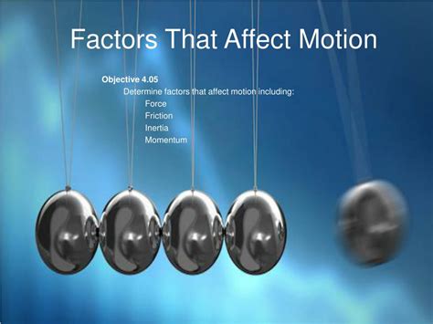What two factors affect momentum?