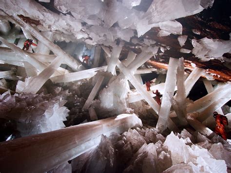 What type of crystal is in the cave of crystals?