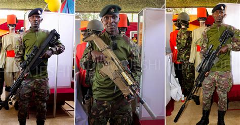 What type of guns do KDF use?