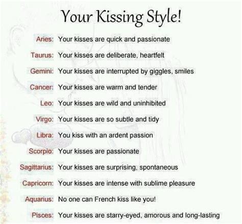 What type of kisser is a Gemini?
