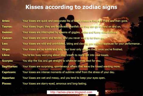 What type of kisser is a Virgo?