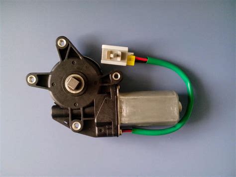What type of motor is used in a window motor?