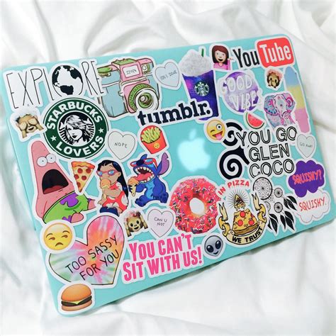 What type of sticker is good for laptop?