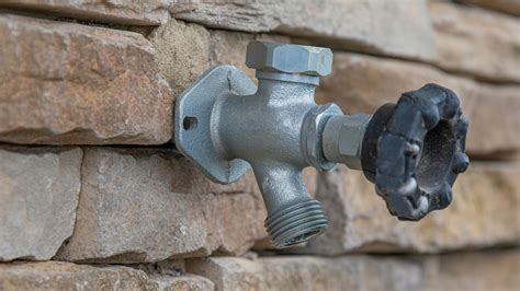 What type of valve is a water spigot?