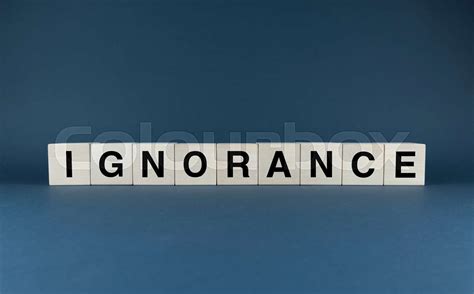 What type of word is ignorance?