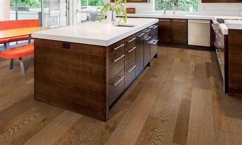 What types of flooring are best for kitchens and why?