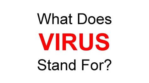 What virus stands for?