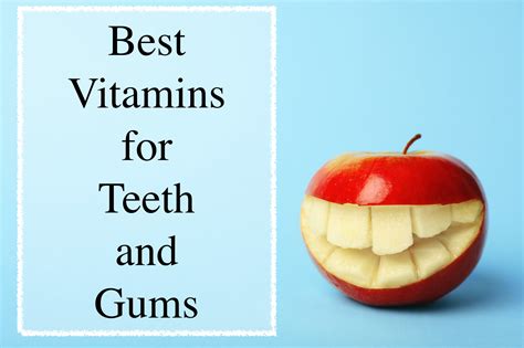 What vitamin is good for gum health?