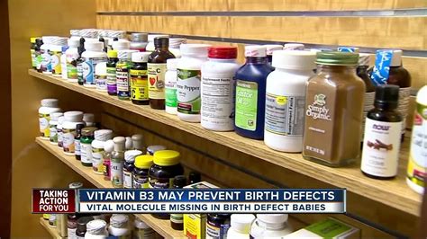 What vitamin prevents birth defects?