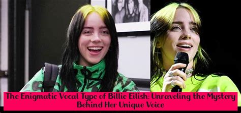 What voice type is Billie Eilish?