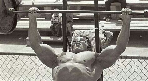 What was Arnold Schwarzenegger's max bench?