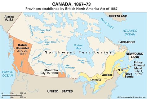 What was Canada called in 1867?