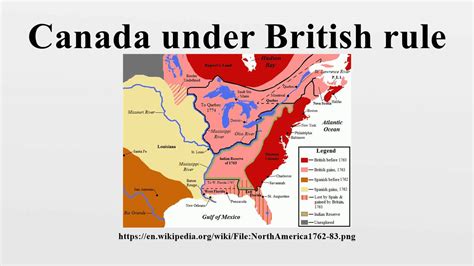 What was Canada called when it was British?